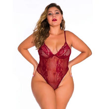 Load image into Gallery viewer, Plus Size Sexy Lace Lingerie