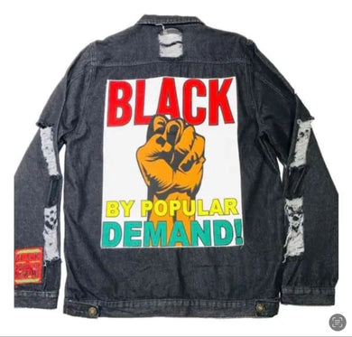 Black By Popular Demand Jean Jacket